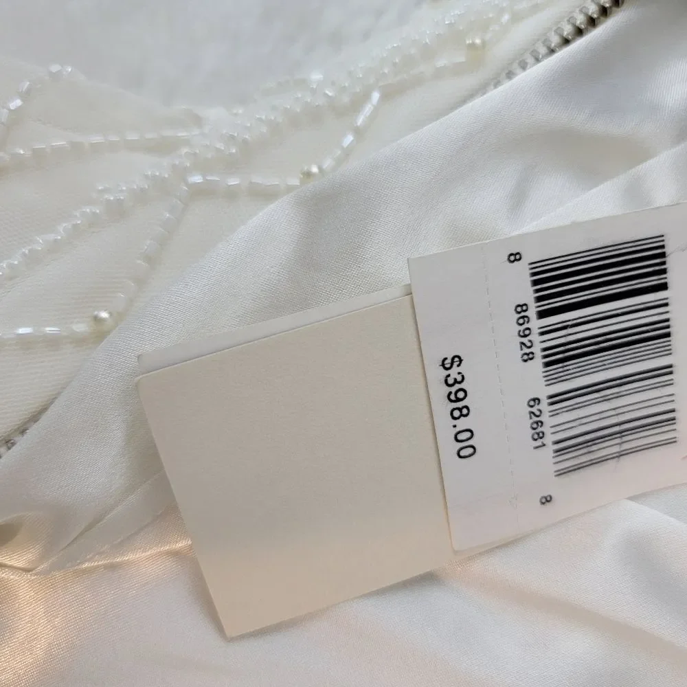 NWT French Connection pearl embellished cage dress - Picture 12 of 13